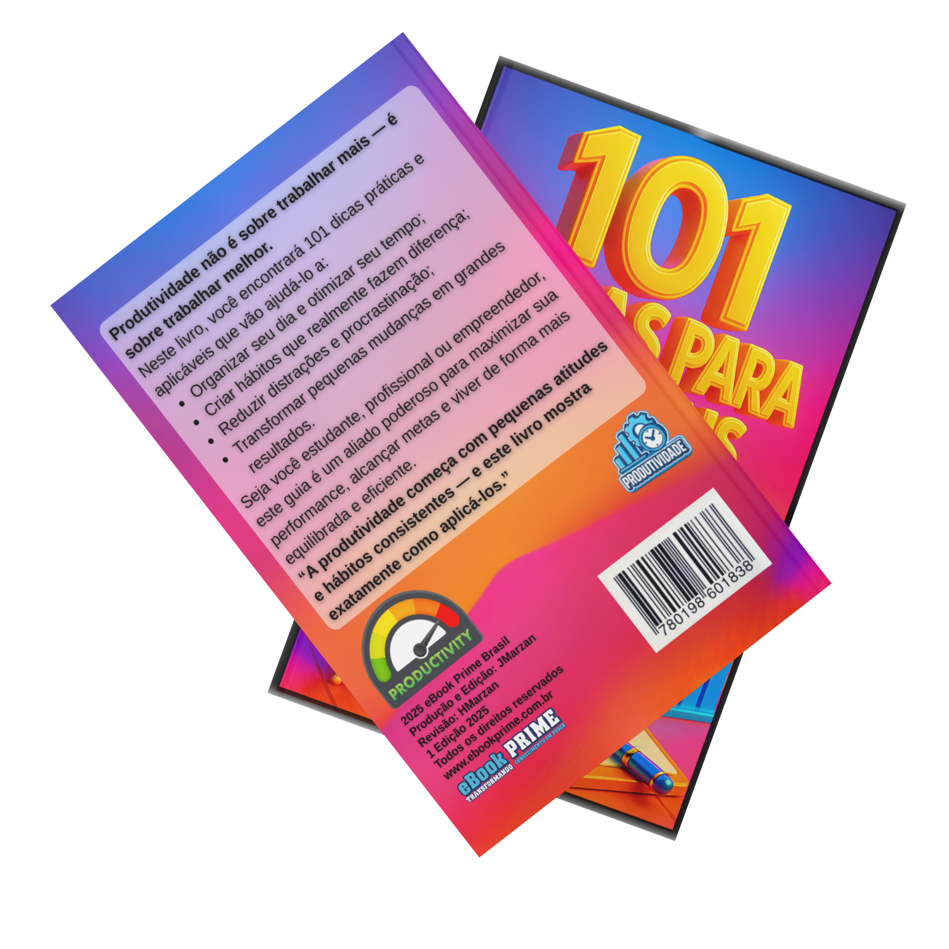 Visão Lateral do Livro