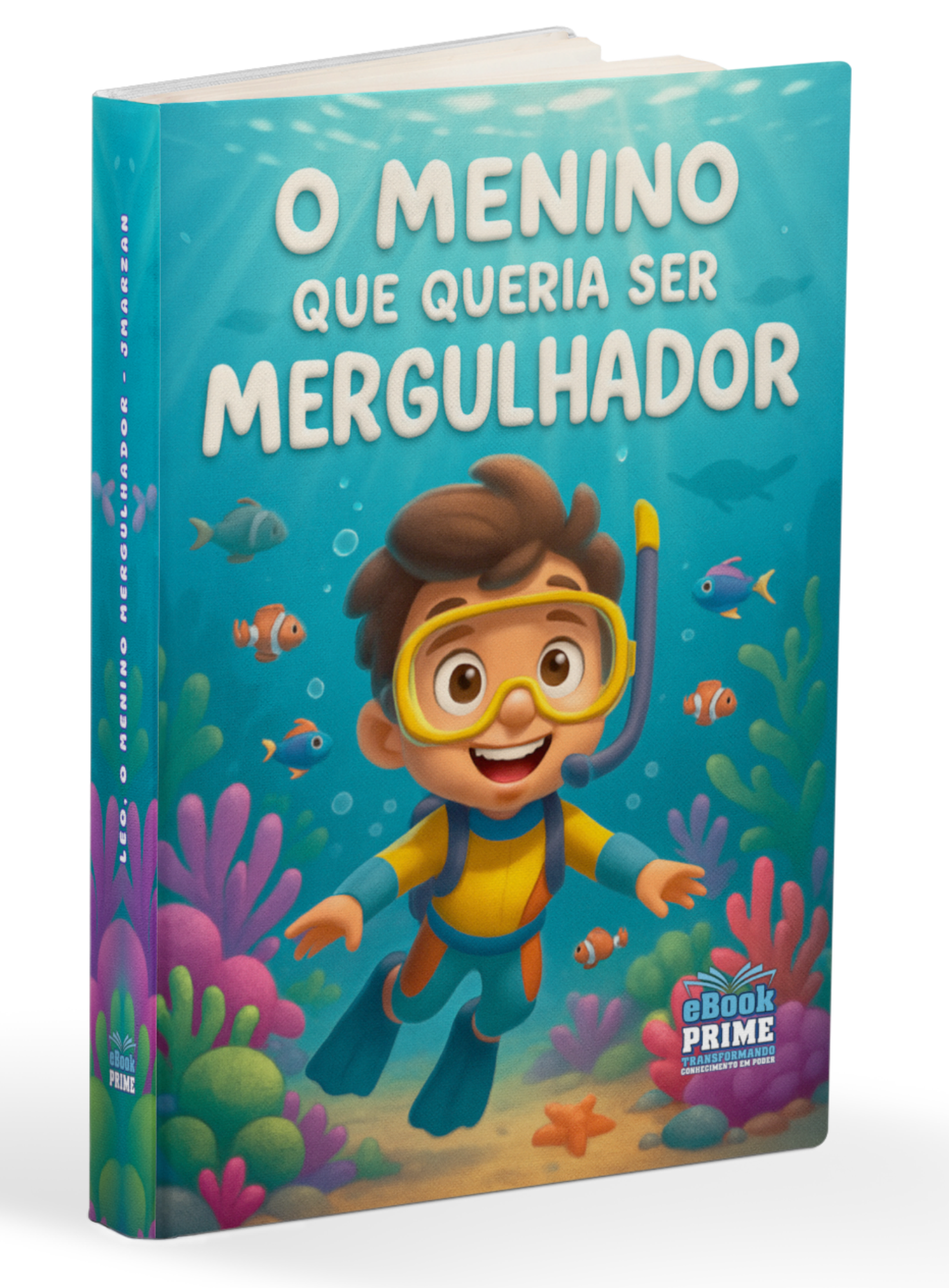 Leo – O Menino Mergulhador — capa