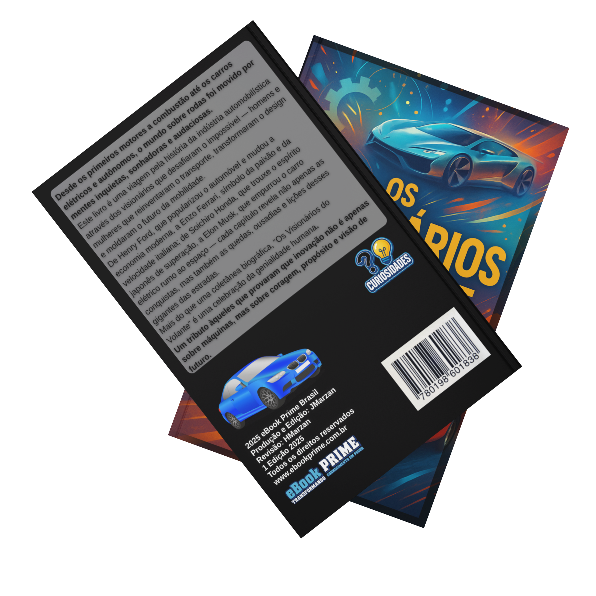 Visão Lateral do Livro