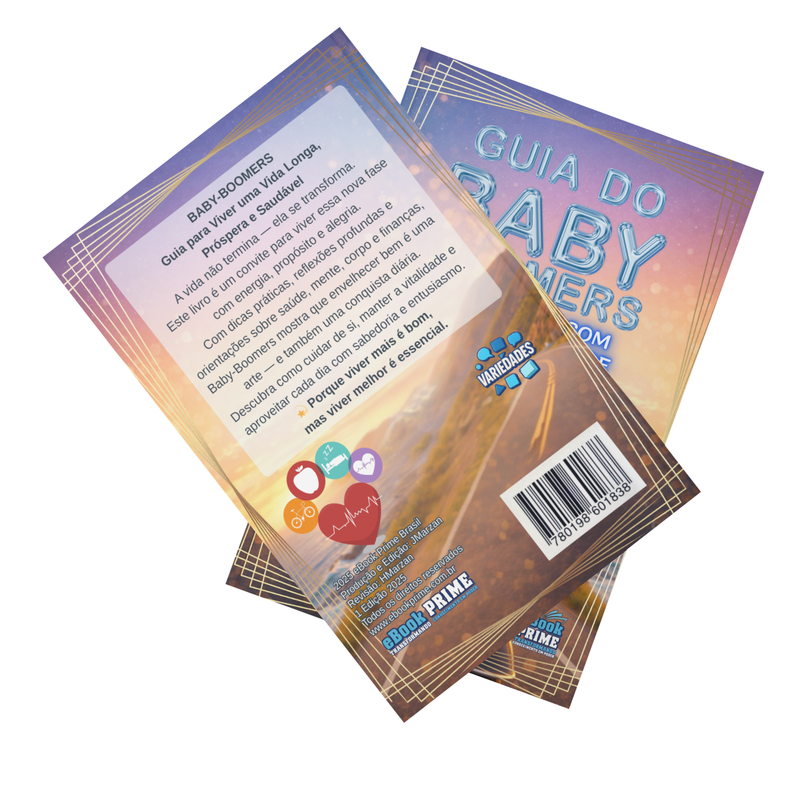 Visão Lateral do Livro