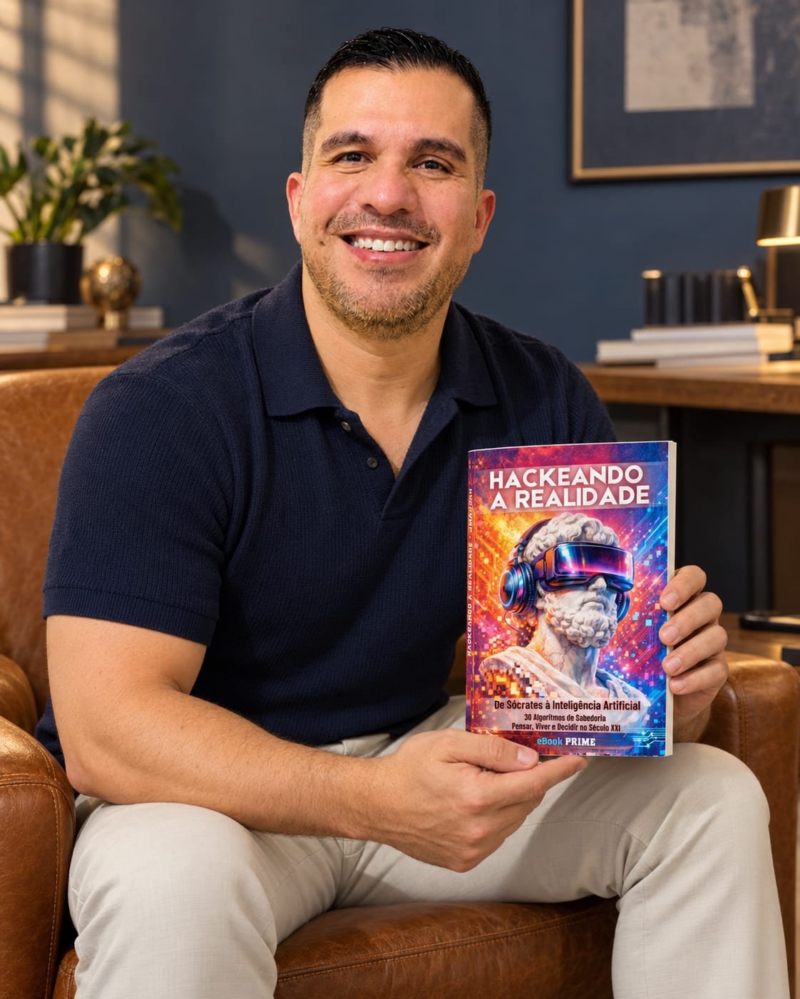 Livro aberto sobre uma superfície clara